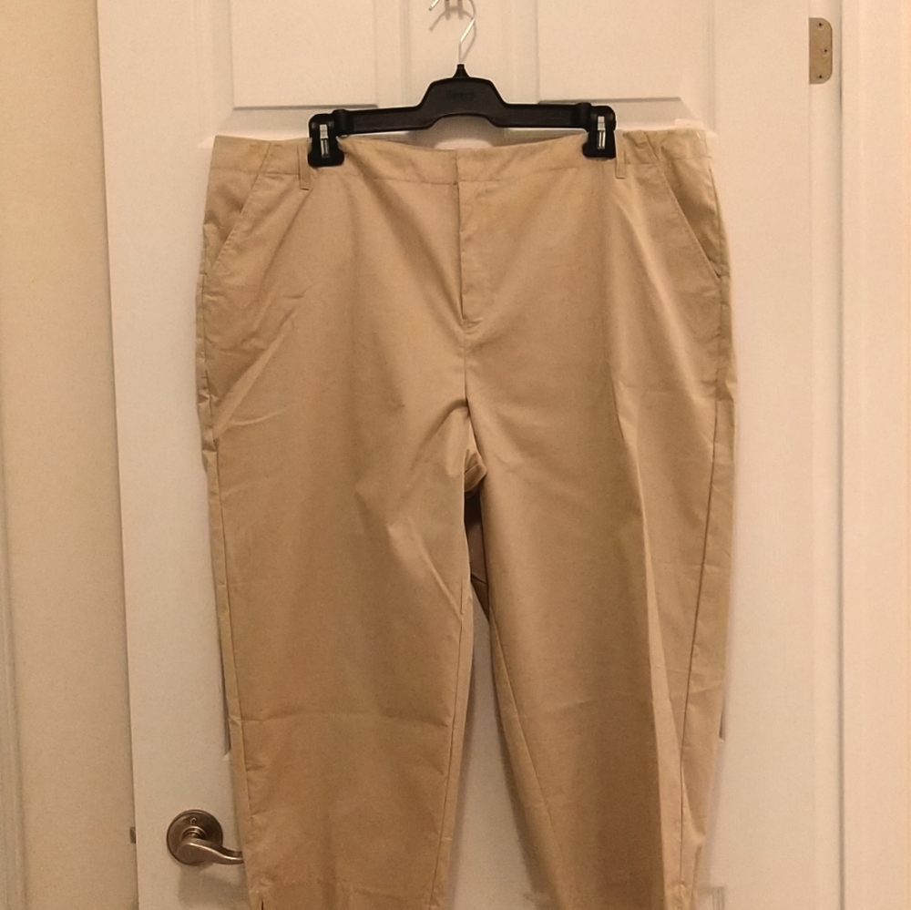 Mossimo (plus size) capri pants- NWOT